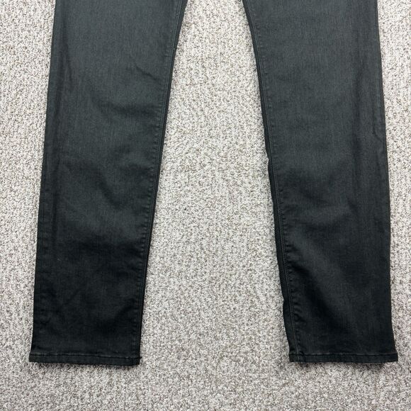 Alberto Pipe Jeans Mens 33x34 DS Dual FX Denim Dark Green Regular Fit NWT - Picture 4 of 16